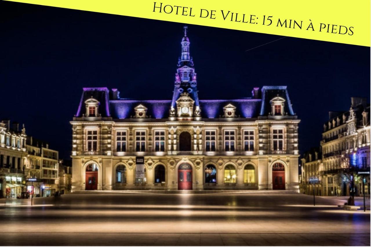 Les Appartements Du Pont Joubert Poitiers Exteriér fotografie